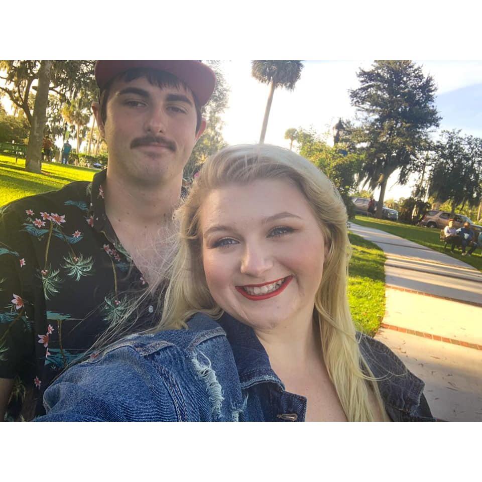 A trip to Spring Park, you can see he loves pictures...LOL