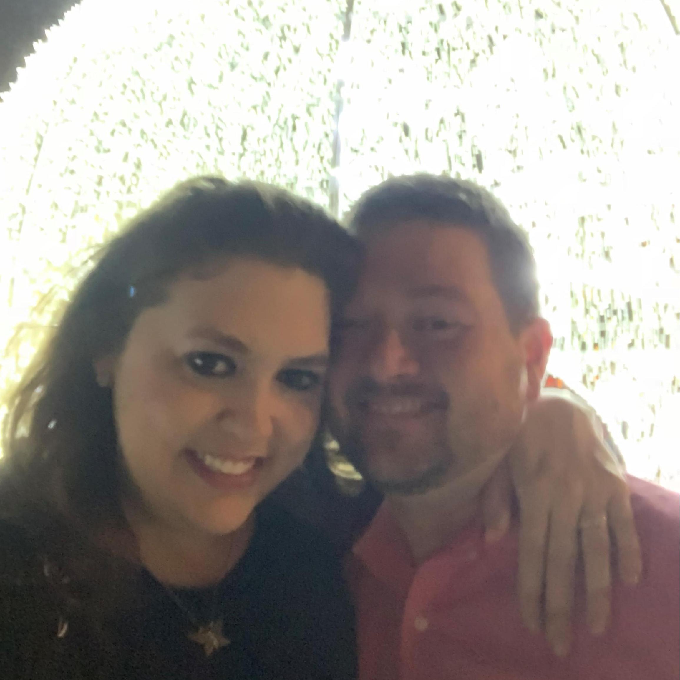 The evening of our engagement!