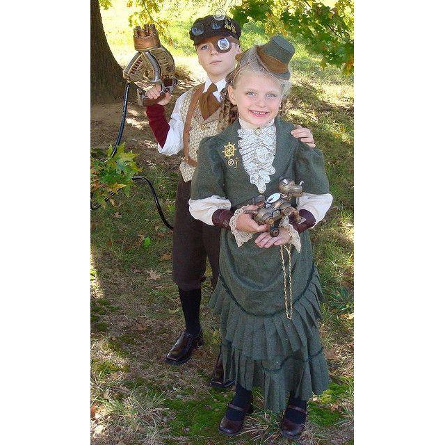 Kids Steampunk fashion!