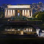 The National Monuments and Memorials (preferably at night)