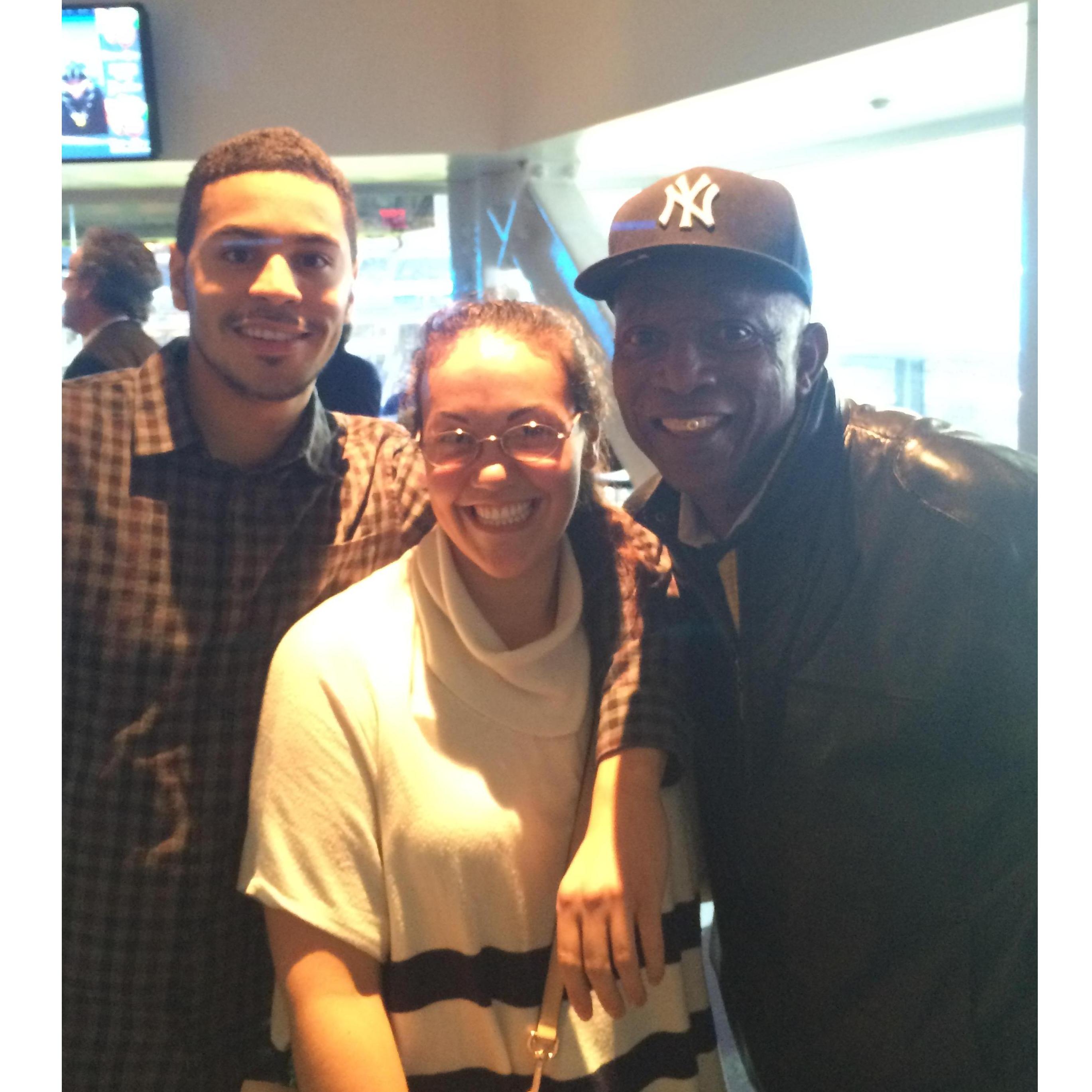 Our first Yankee's game!