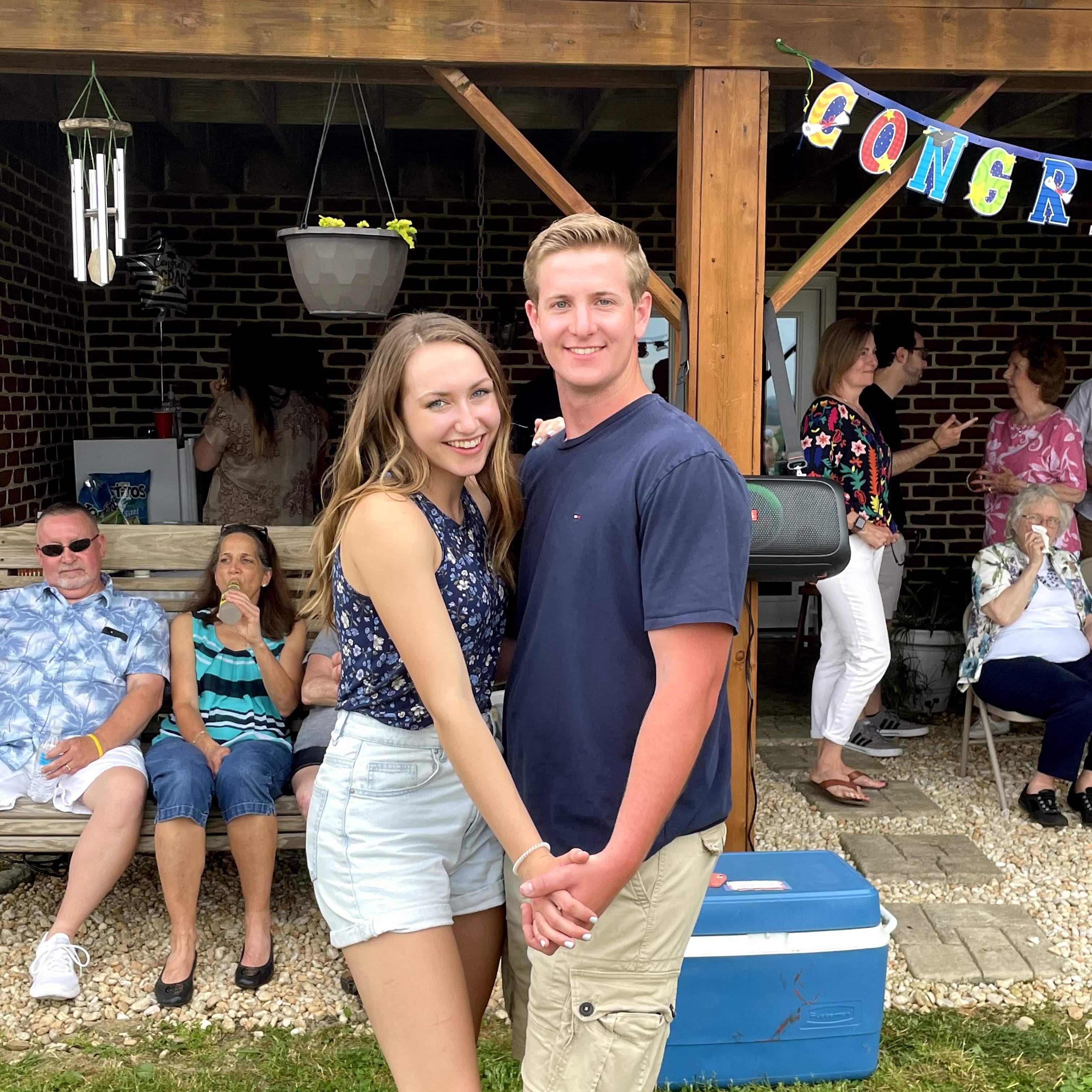 One of our first photos together!