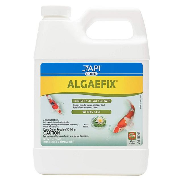 API POND ALGAEFIX Algae control, Effectively controls Green water algae, String or Hair algae and Blanketweed, Use as directed when algae blooms and as regular care