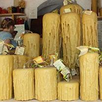NatureCraft Hand Dipped Beeswax Candle