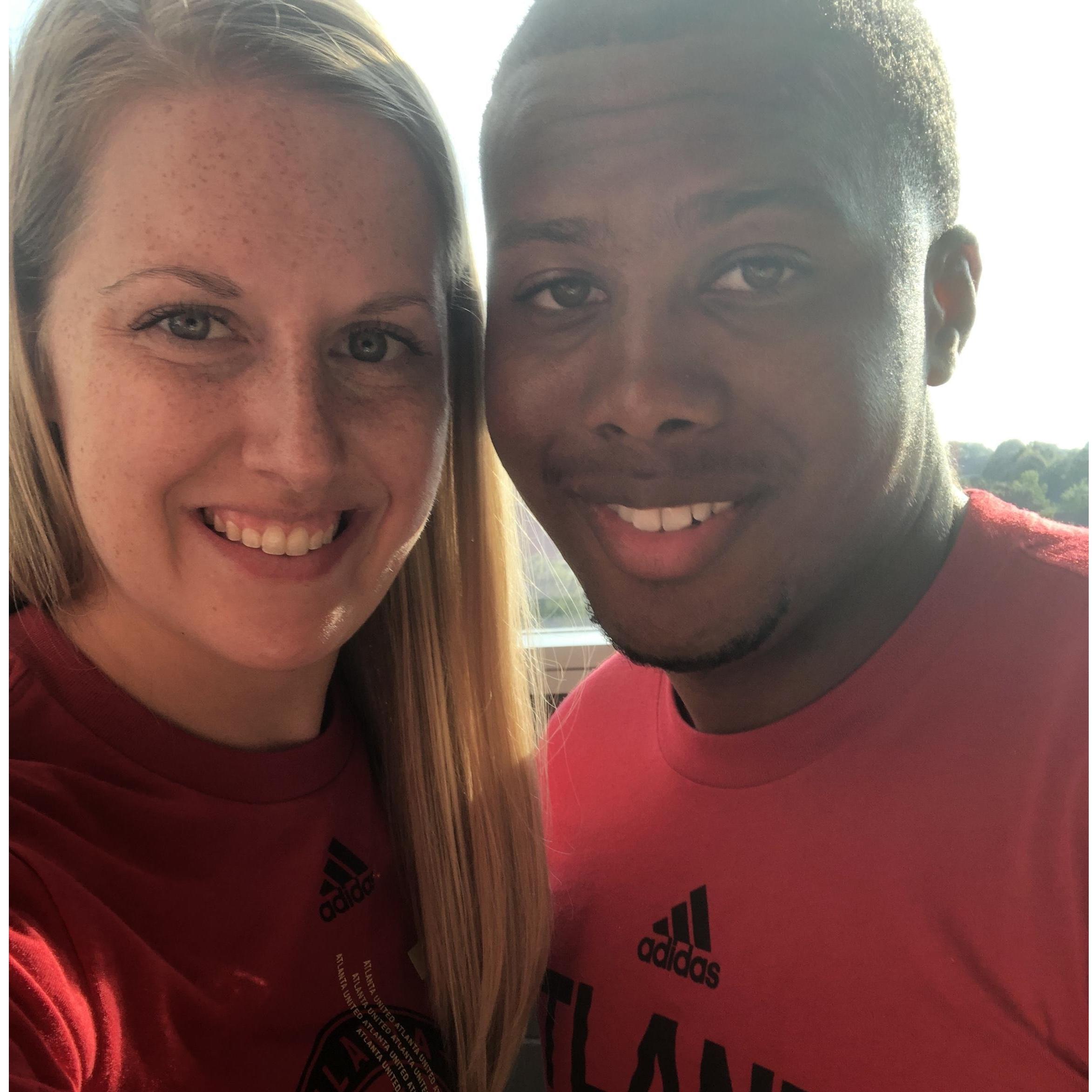 Our first ATL UTD game