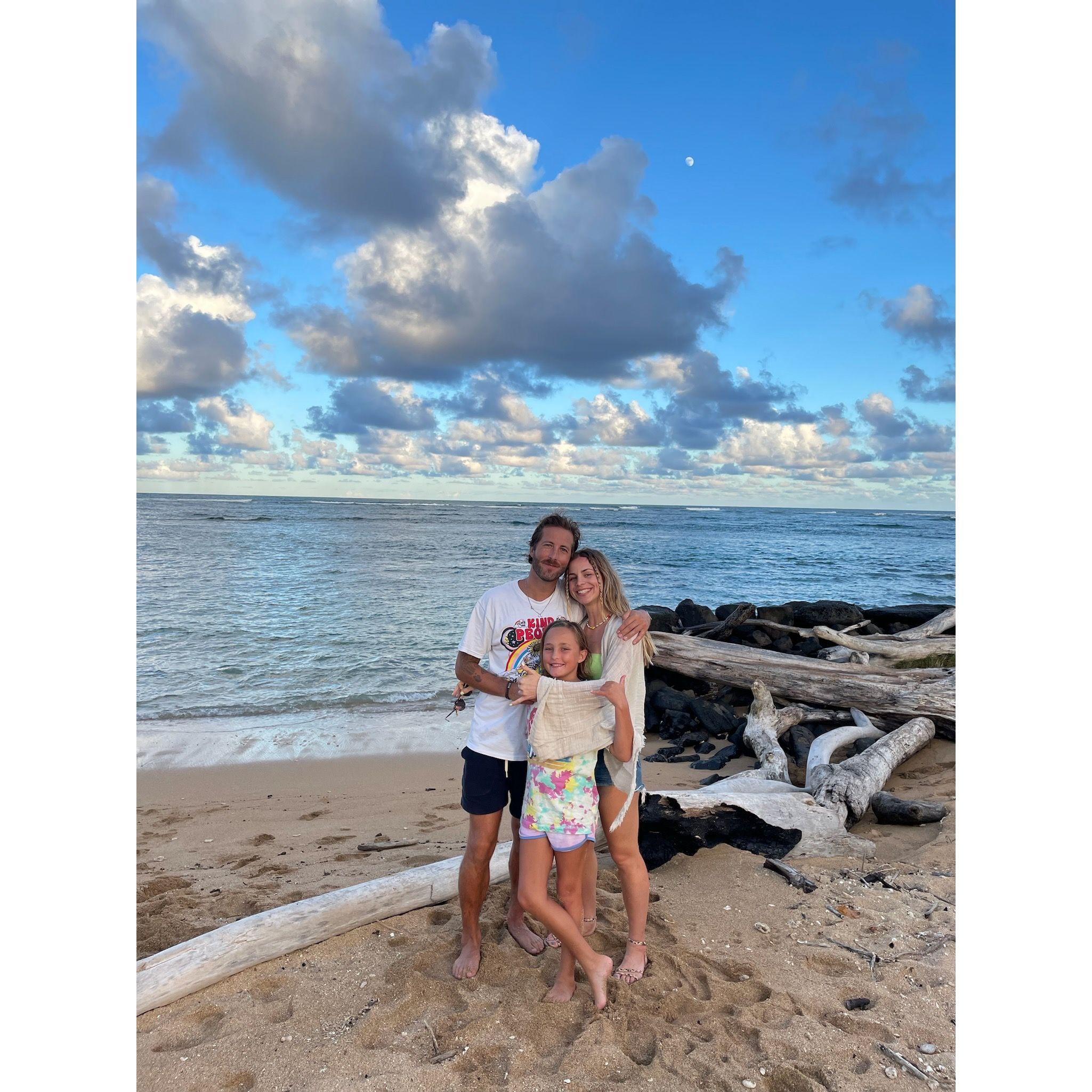 Kauai was our first family trip. In Woodsley's words, "Remember when we went to Kauai and it was the best?"