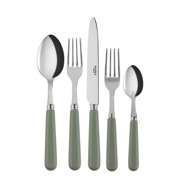 Berner & Co. Classic Pop Five Piece Flatware Set