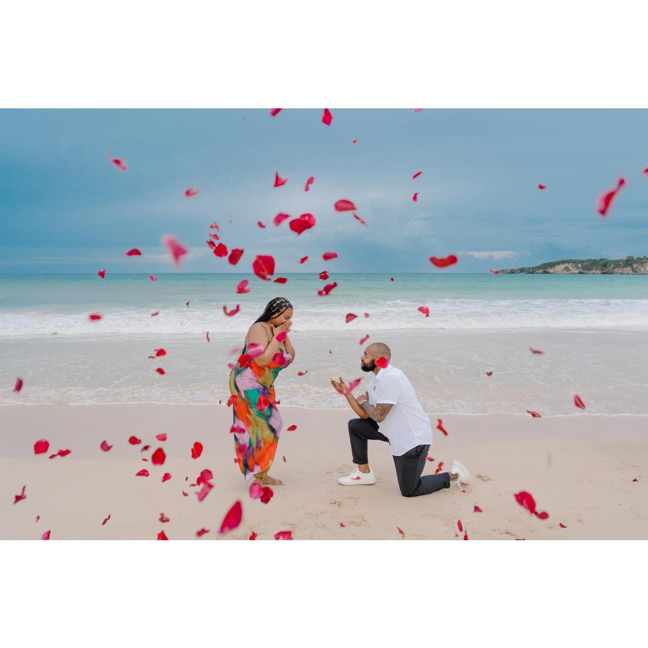 Our engagement pictures in Punta Cana, Dominican Republic.