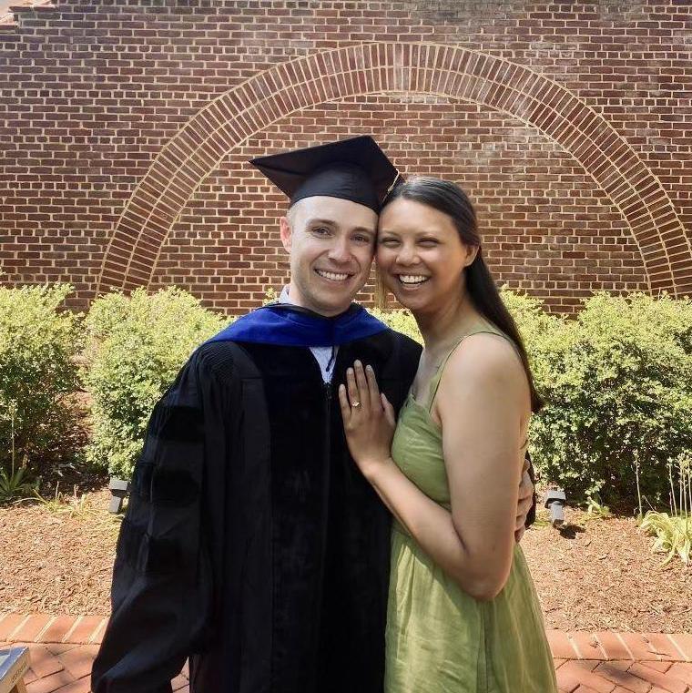 Walter's PhD ceremony capped off a total of three graduations that we've celebrated together