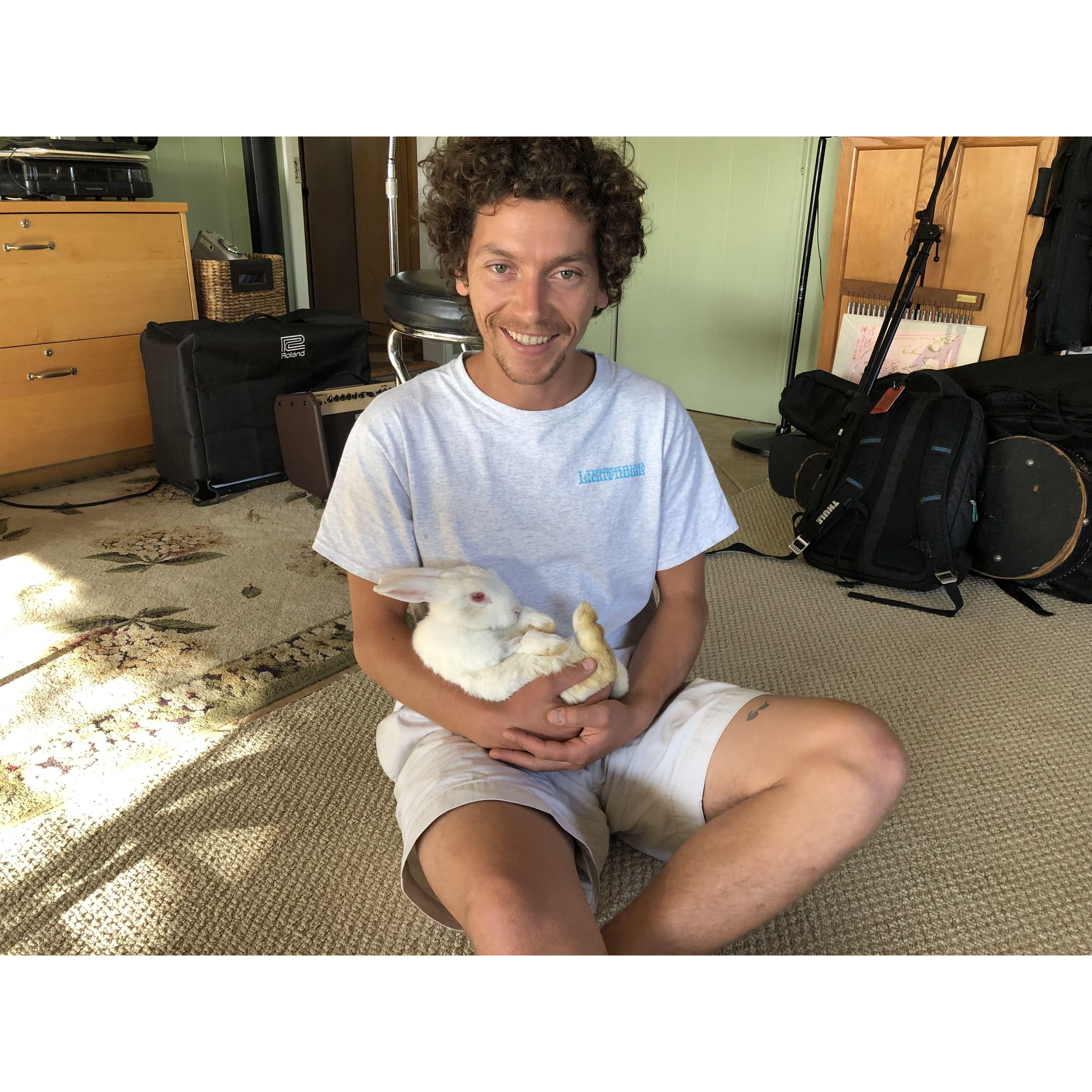 Austin Ford and his Bunny
