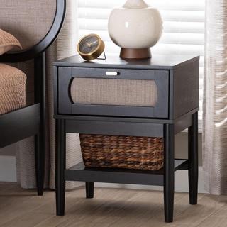 Shirin Mid-Century 1-Drawer Nightstand