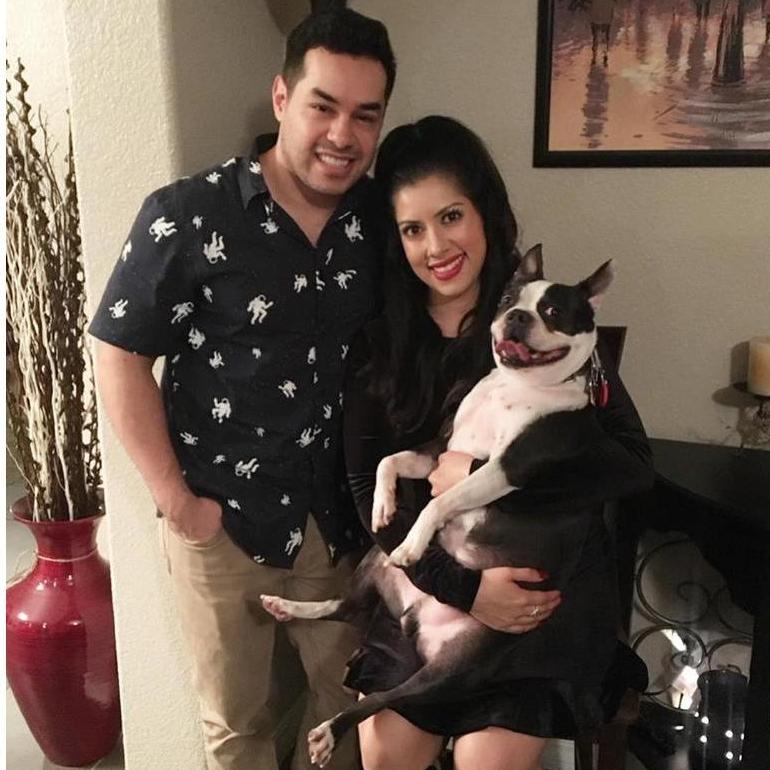Our little family.