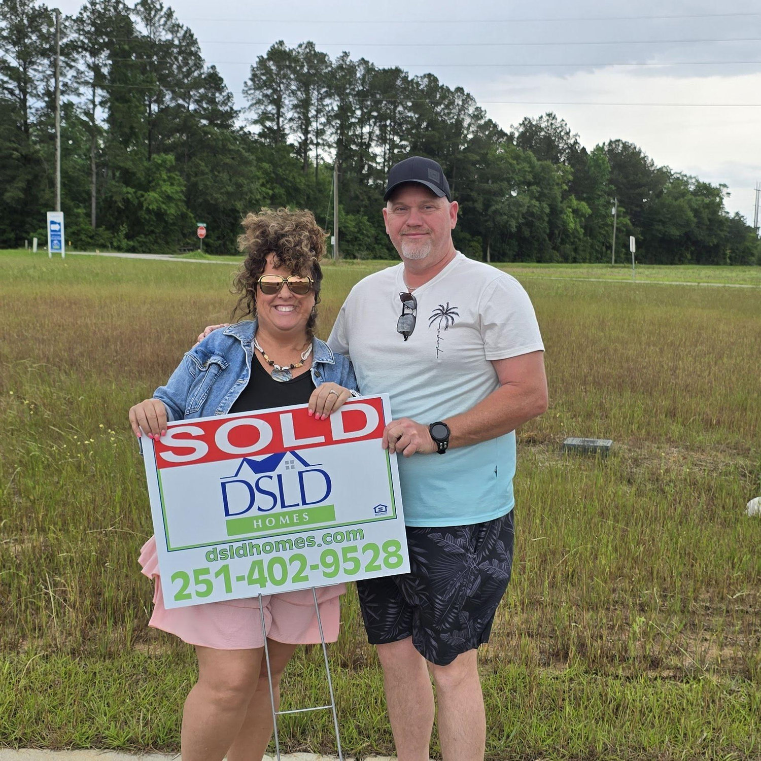 We bought our land to build our home in Silverhill, Alabama