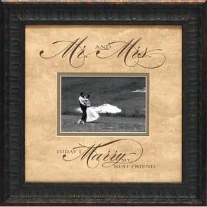 Artistic Reflections - Mr. and Mrs. Photo Frame