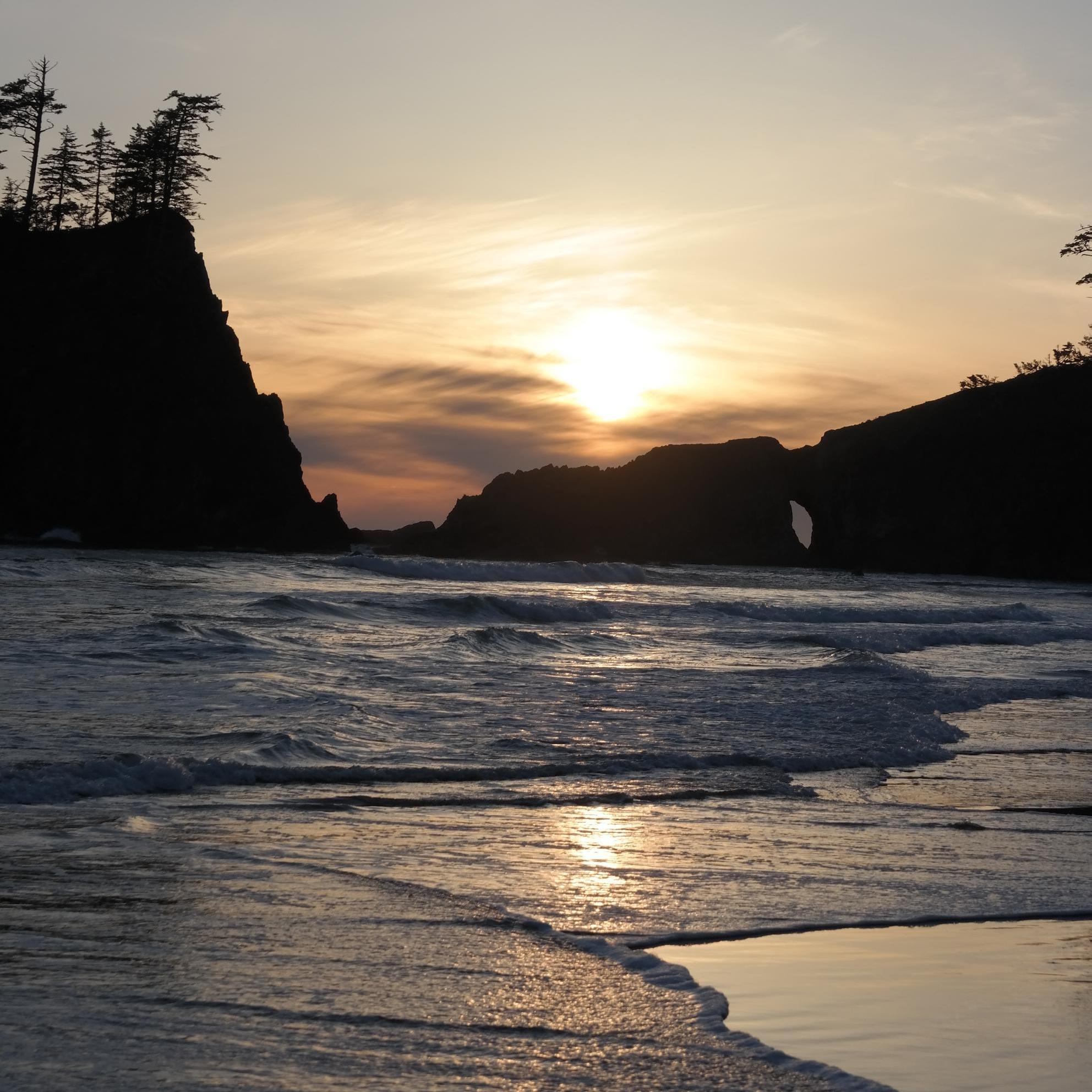 Sunset at 2nd Beach...What a magical place.