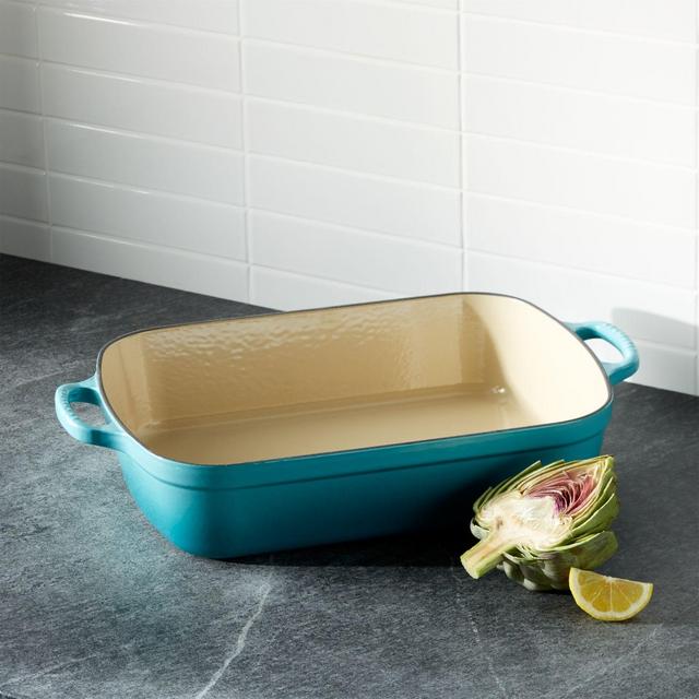 Le Creuset ® Signature 5.25-qt. Caribbean Blue Roaster