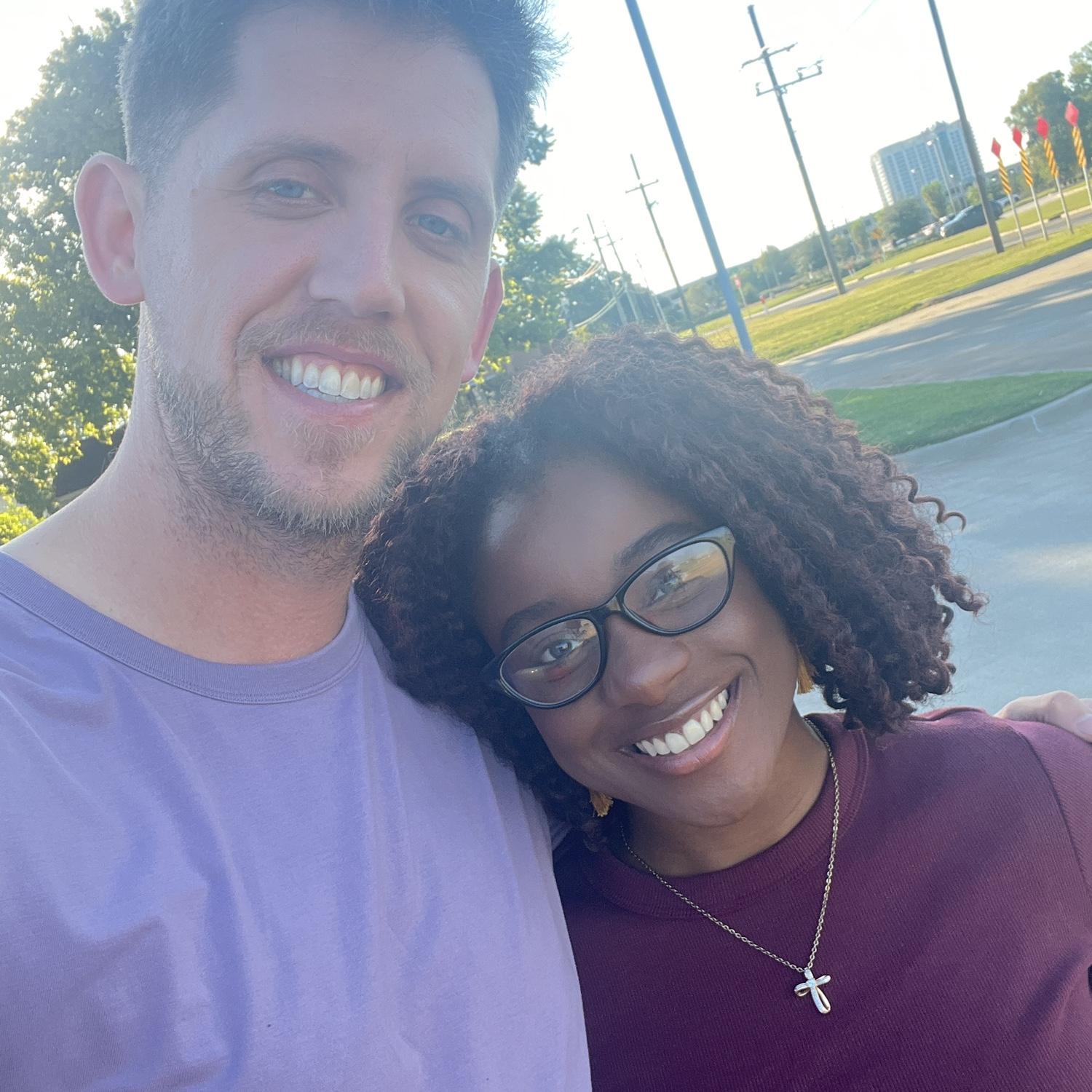 Our first picture together! First time, I realized “he’s tall.” 😳 First time, he realized I’m a keeper 😉