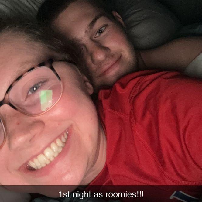 6/1/2024 We moved in together! Roomies!