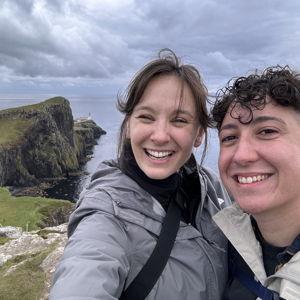 First class tickets to Scotland for our honeymoon!