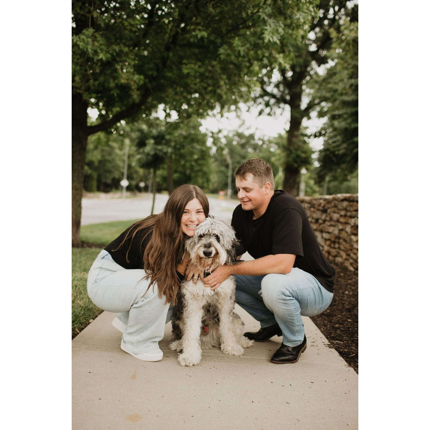 FUN FACT!! Karisma made the first move and finally sent a picture to Brandt saying, "Do you think my dog is cute?"