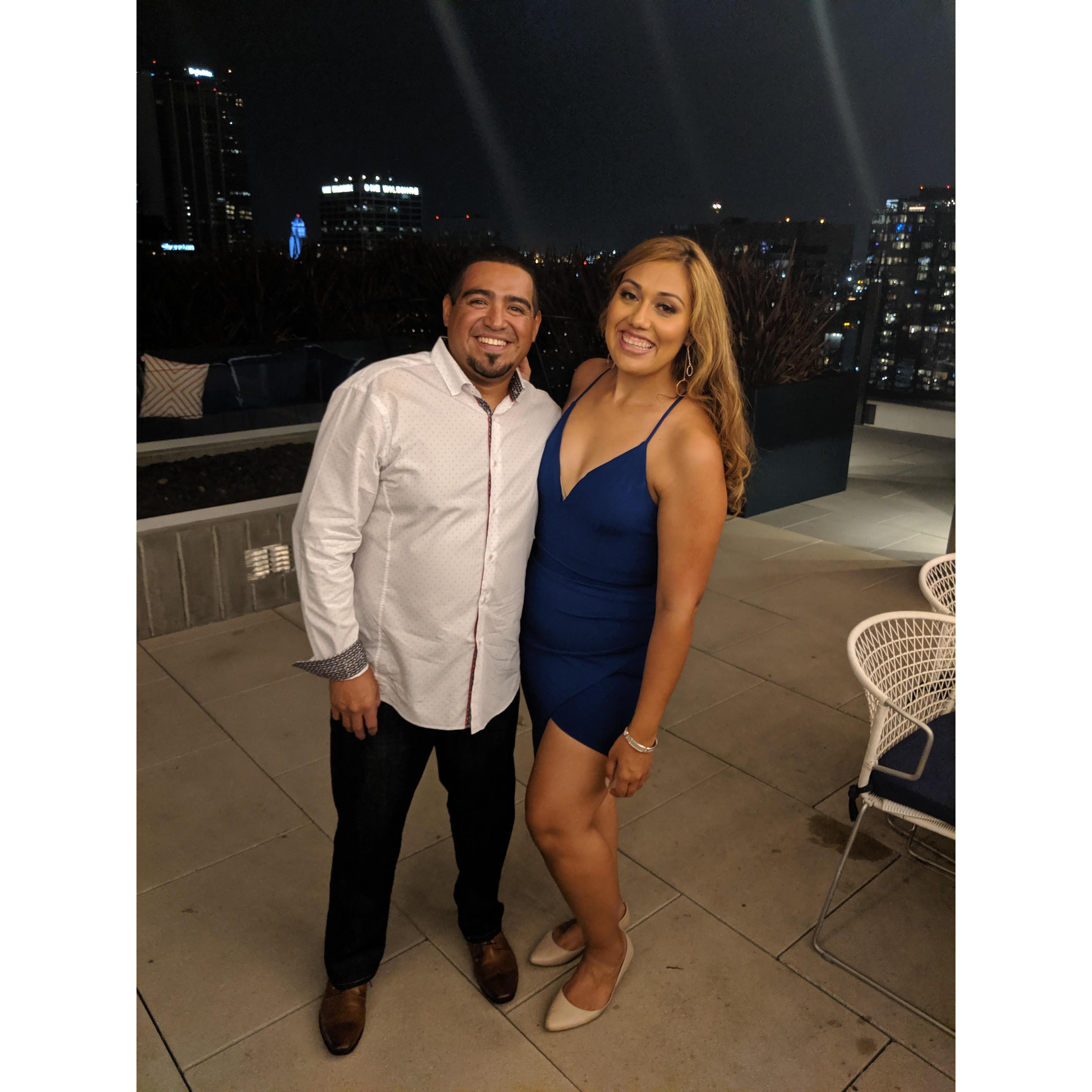 Our first trip to LA together, September 2019.