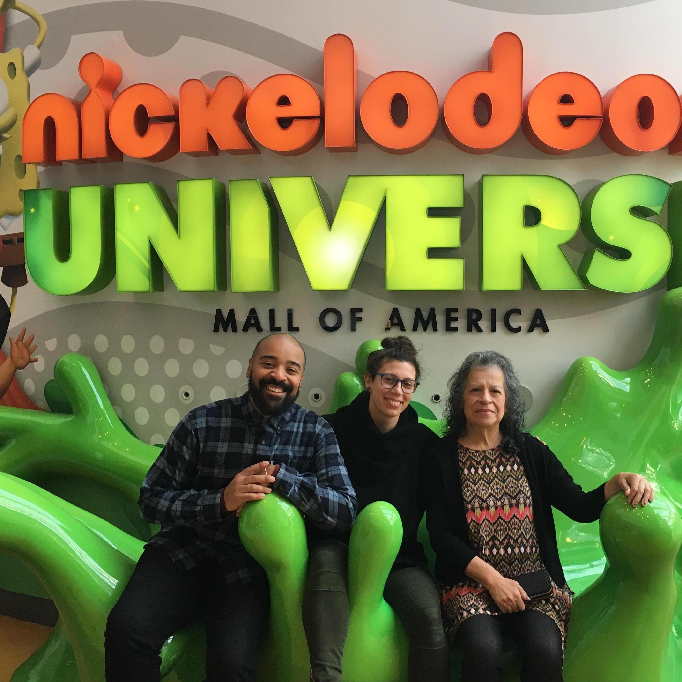 At the Mall of America during In November 2018 with my mom.