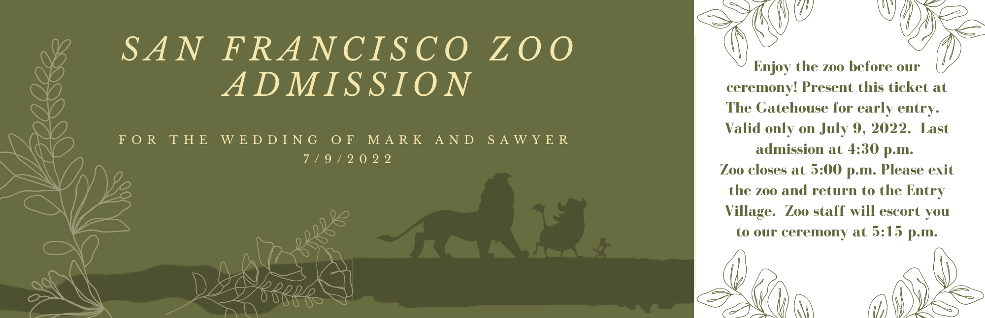 The Wedding Website of Mark Kaufman and Sawyer Simmons
