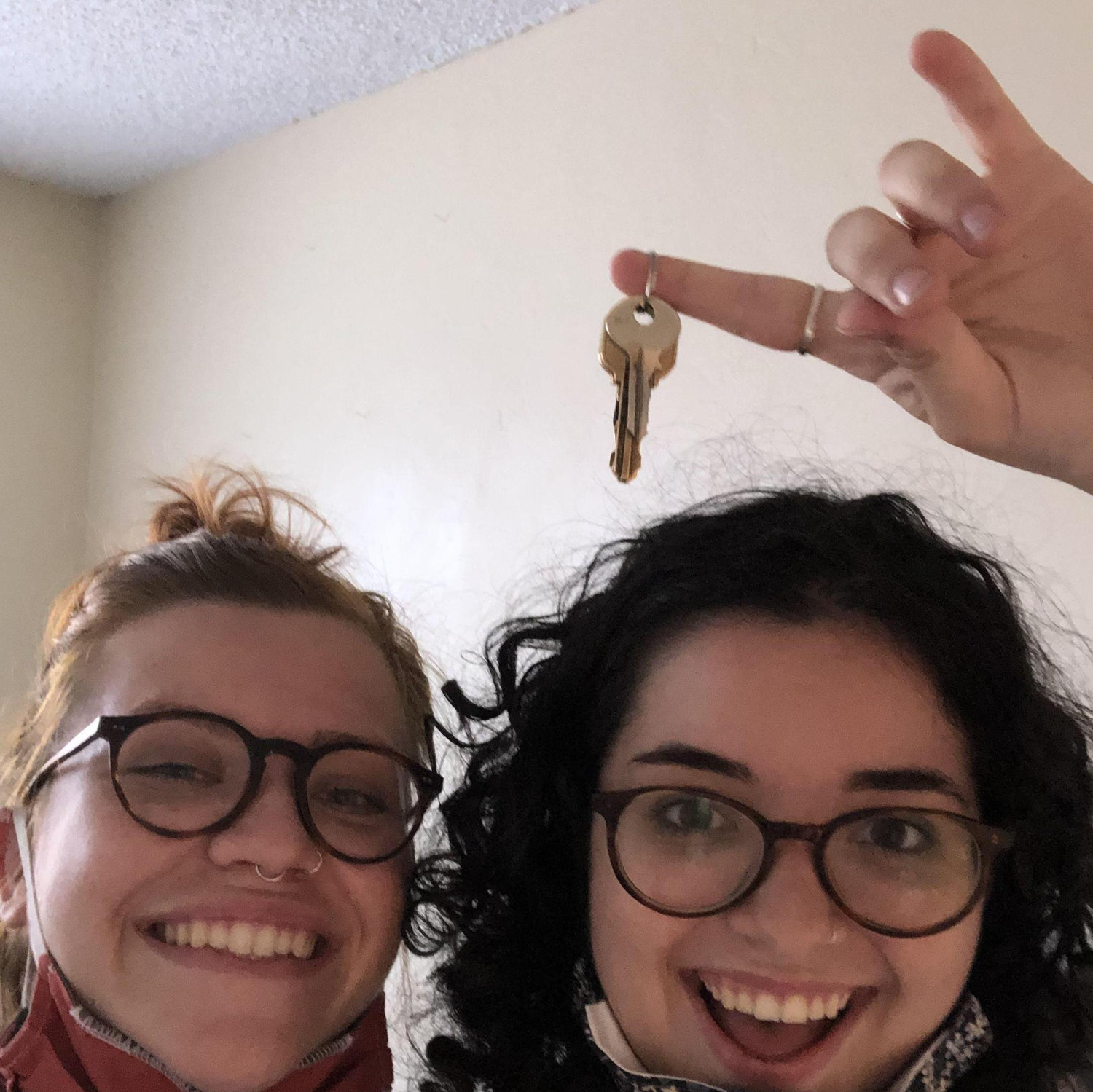 Right after getting the keys to our first place together in North Park