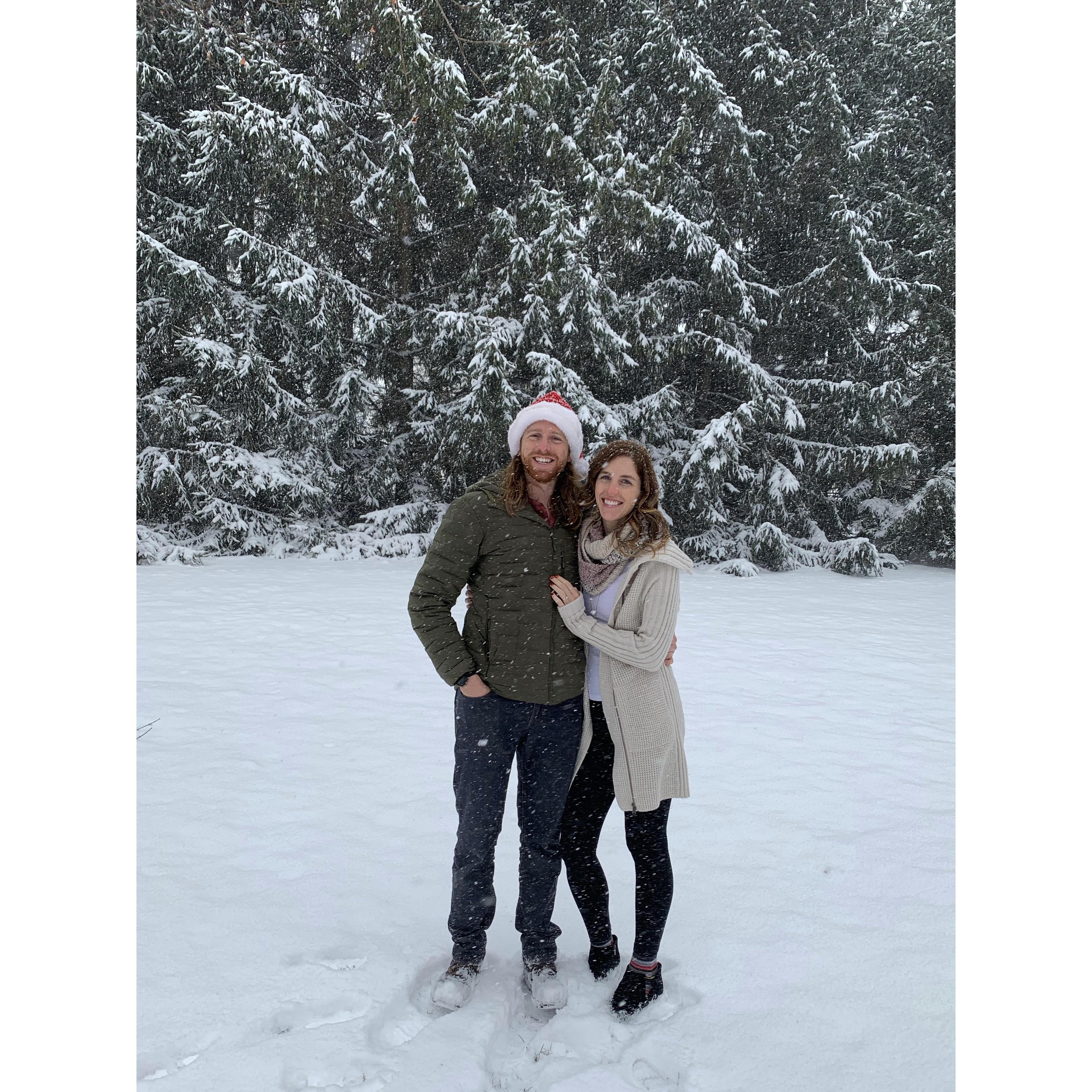 Perfect white Christmas in 2020