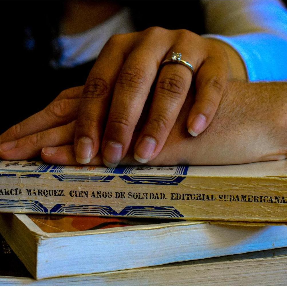 At our first dinner, we connected over the novel, "One Hundred Years of Solitude." Novels by Marquez remain important to us today!