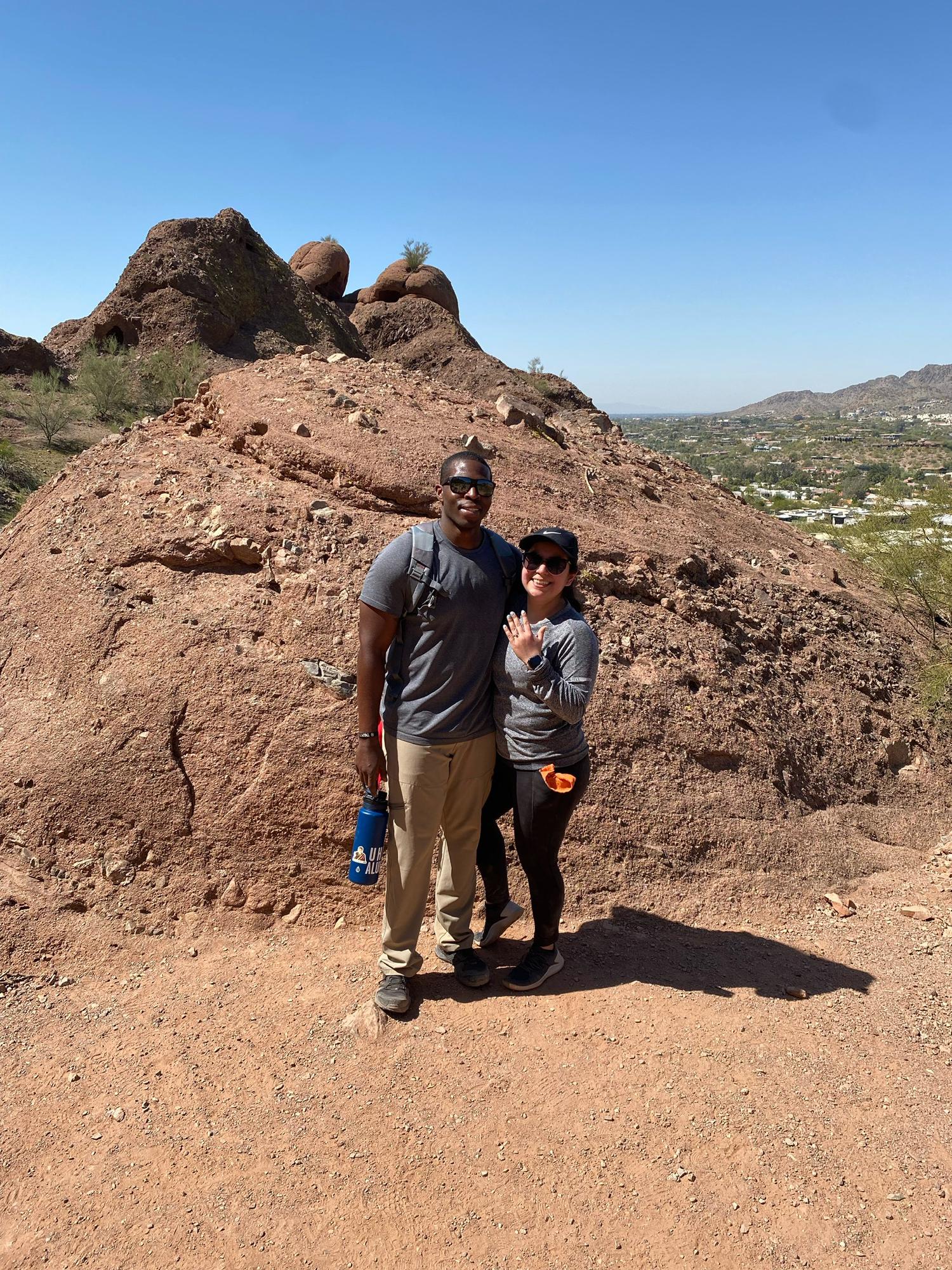 Camelback Mountain, Phoenix, Arizona - March 16, 2022