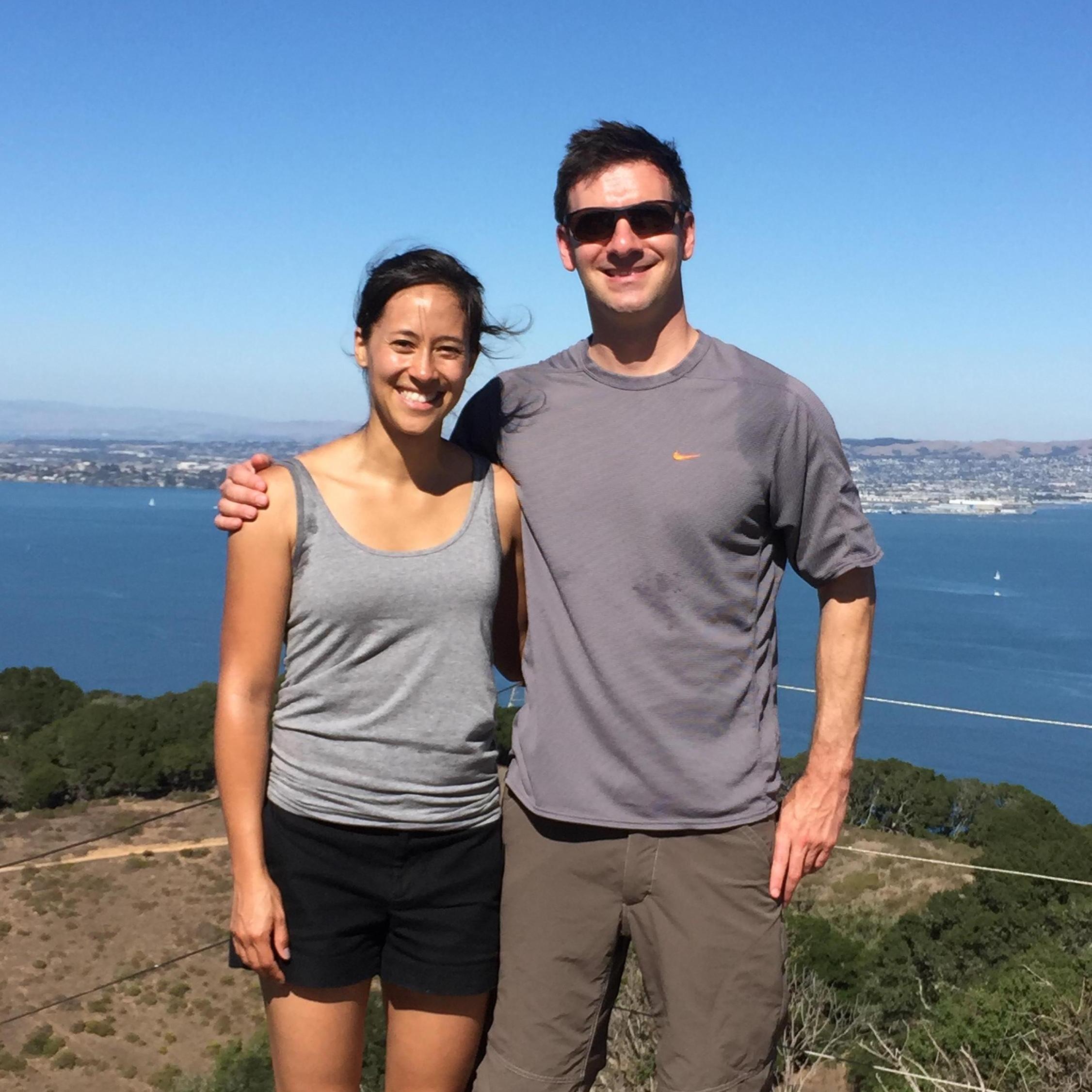 our first picture! 
Angel Island