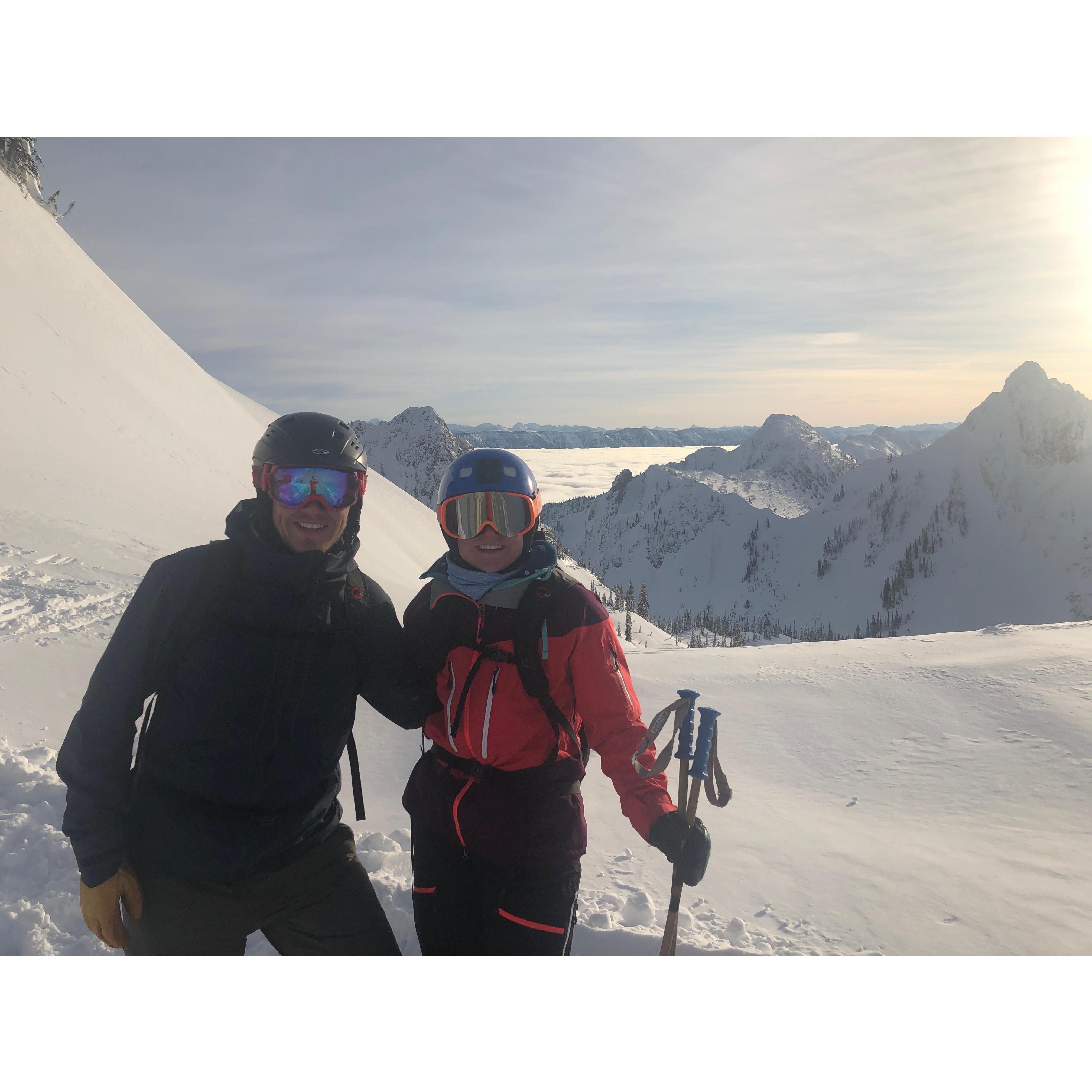 Catskiing in Fernie, Canada 2019