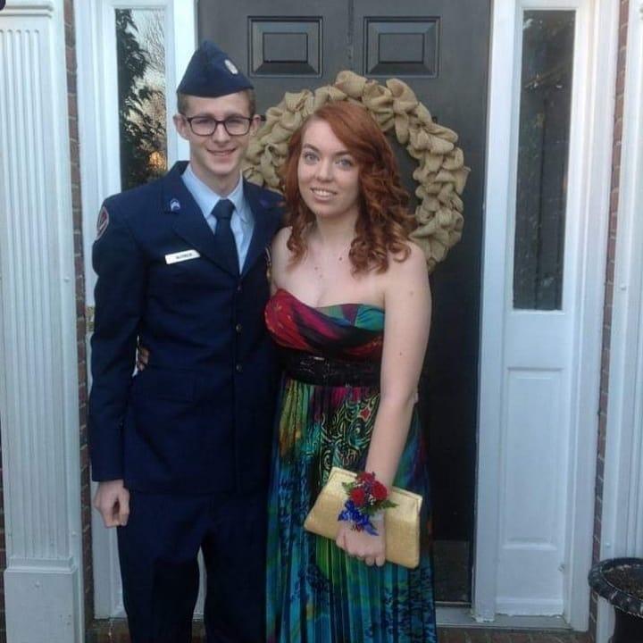 Seth was in Junior ROTC when we were in high school. Every year they threw a military ball, it was always a ton of fun.