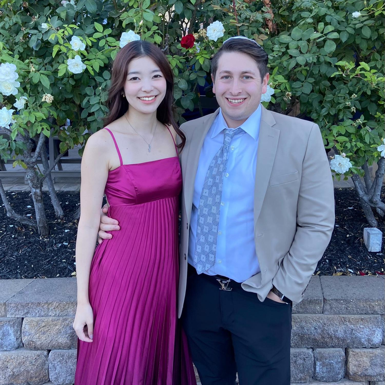 Our first wedding together in San Francisco!
