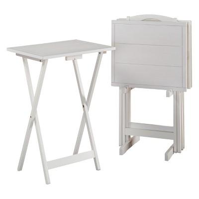 Graham Tray Table White - Powell Company