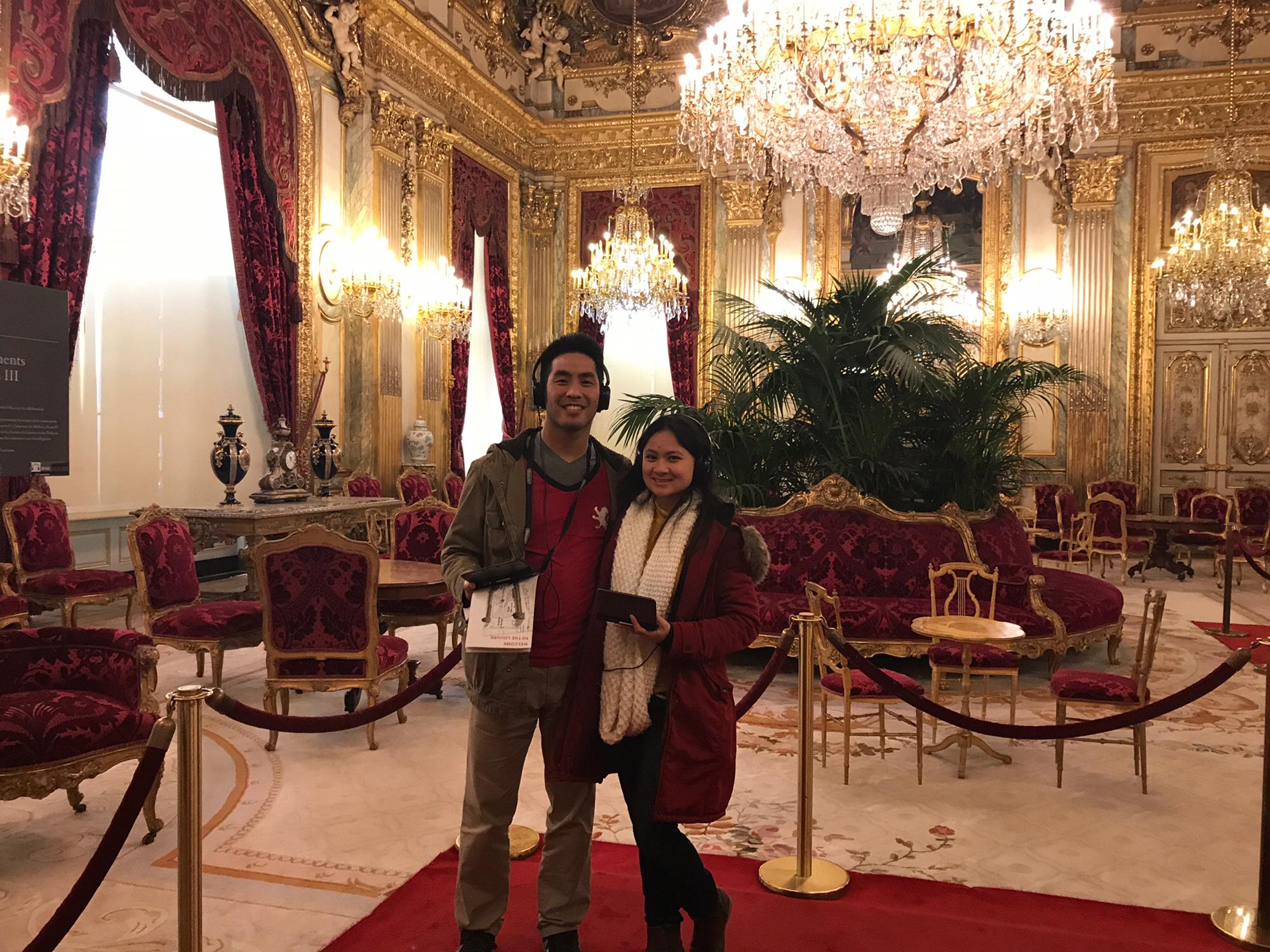 The Louvre used Nintendo 3DS for audio tours!