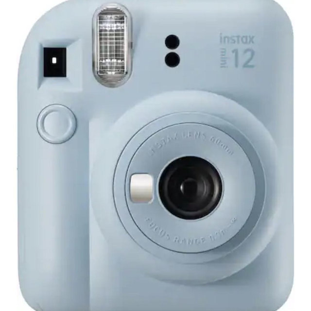 Fujifilm - instax mini 12 Instant Film Camera - Pastel Blue