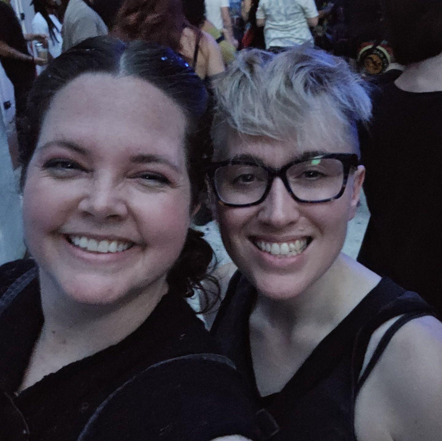 One of many concerts we've enjoyed together