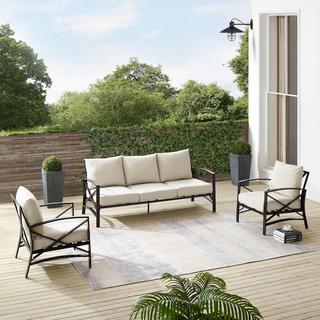 Kaplan 3-Piece Outdoor Sofa Set