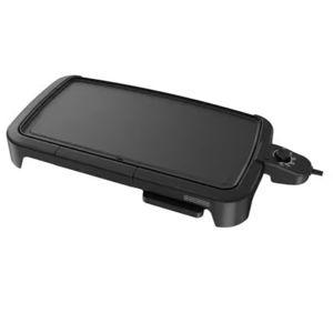 Black+Decker 22 in. L X 13 in. W Cast Aluminum Nonstick Surface Black Electric Griddles
