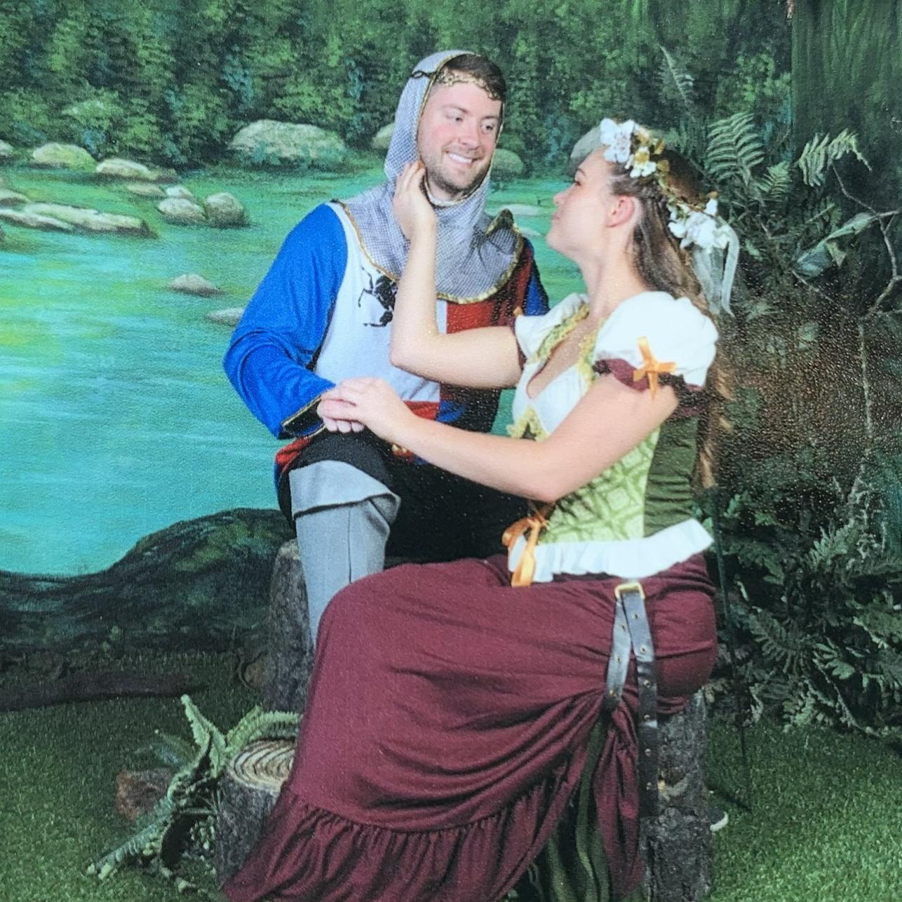 My knight in shining armor