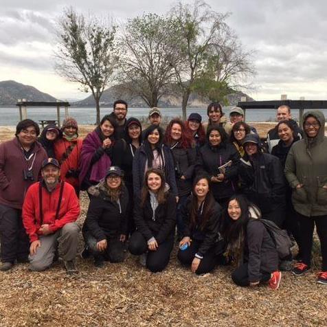 February 2017: We met during our ornithology class in Spring of 2017. This photo was from our class field trip!