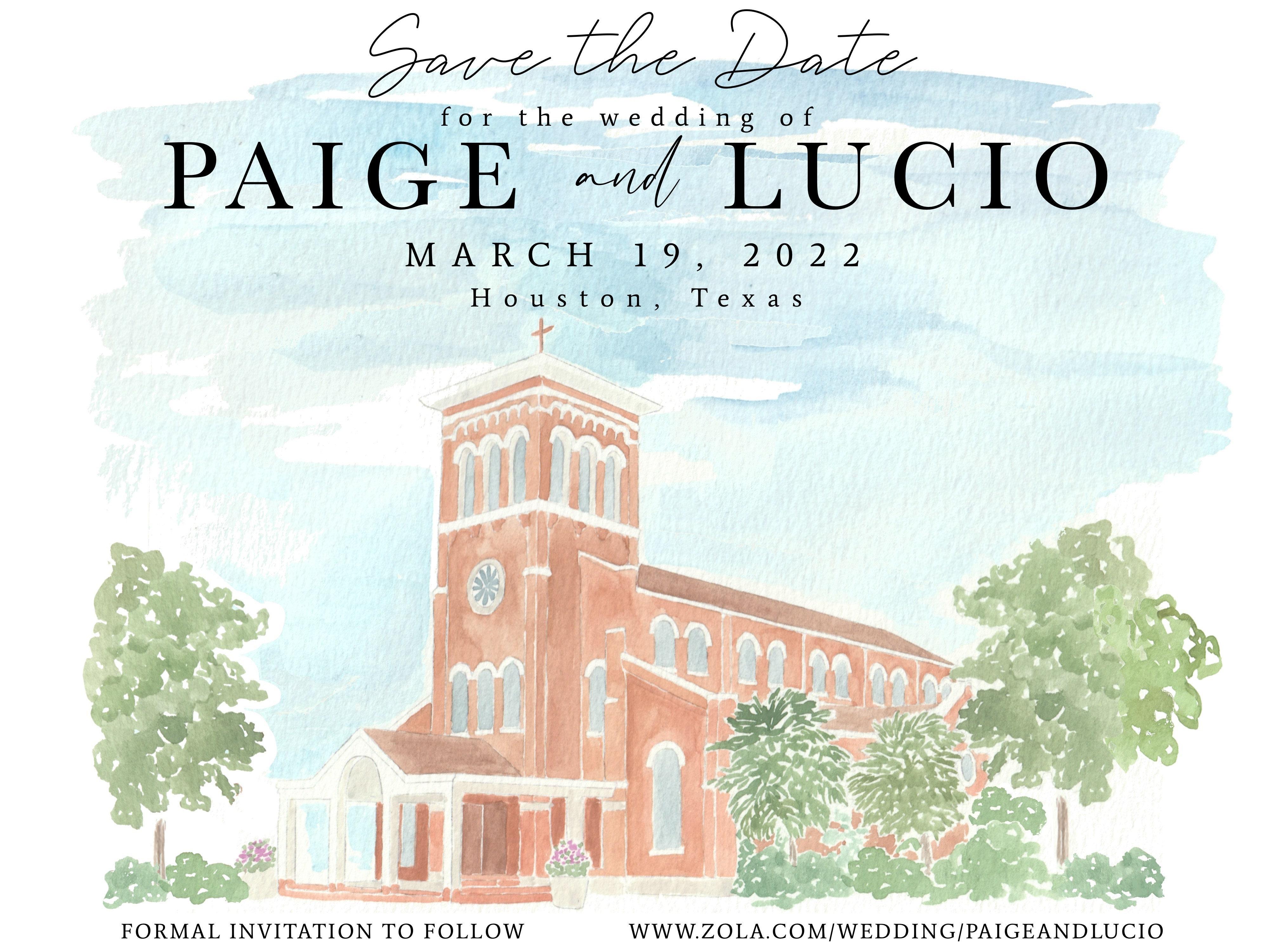 The Wedding Website of Lucio Avellaneda and Paige Lockhart