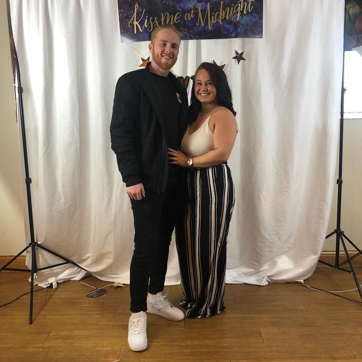 Our first official date, new years of jan 1st, 2019