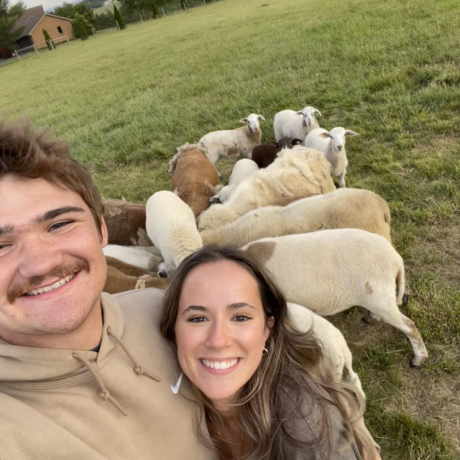 When we realized both of us would want a lot of animals in the future