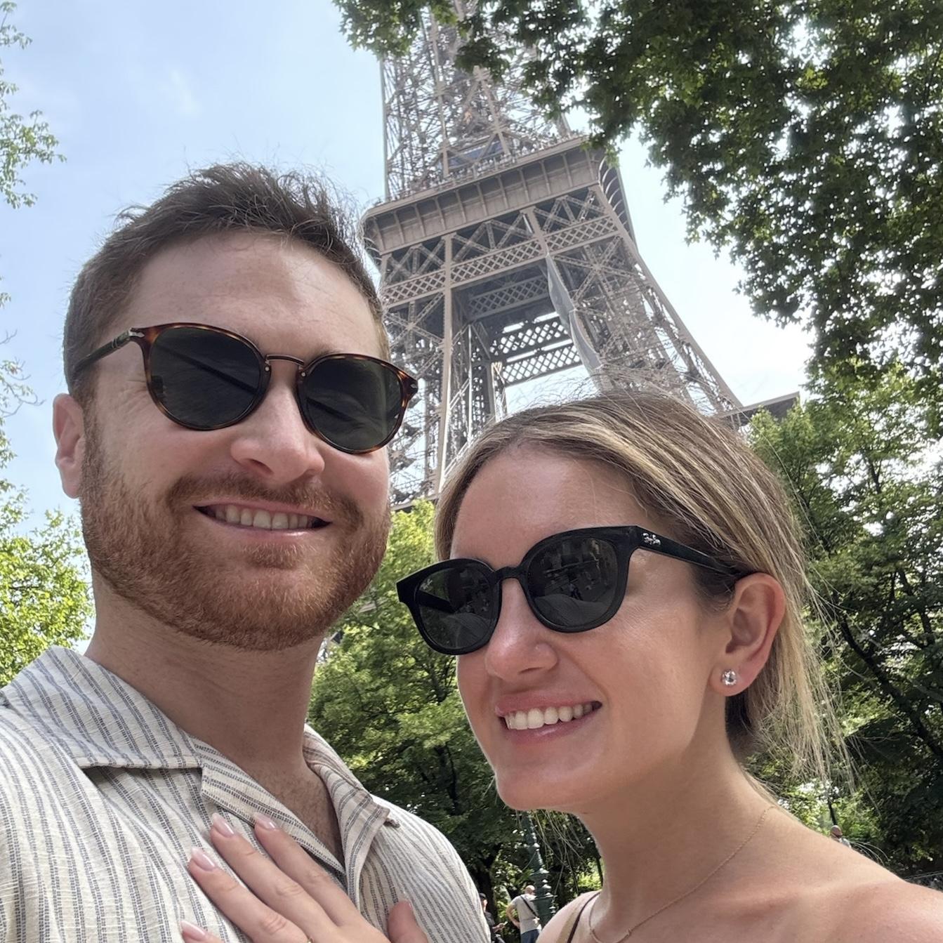 Did we even go to Paris if we didn't take a picture with the Eiffel Tower?