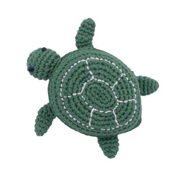 Sebra Crochet Rattle Triton the Turtle