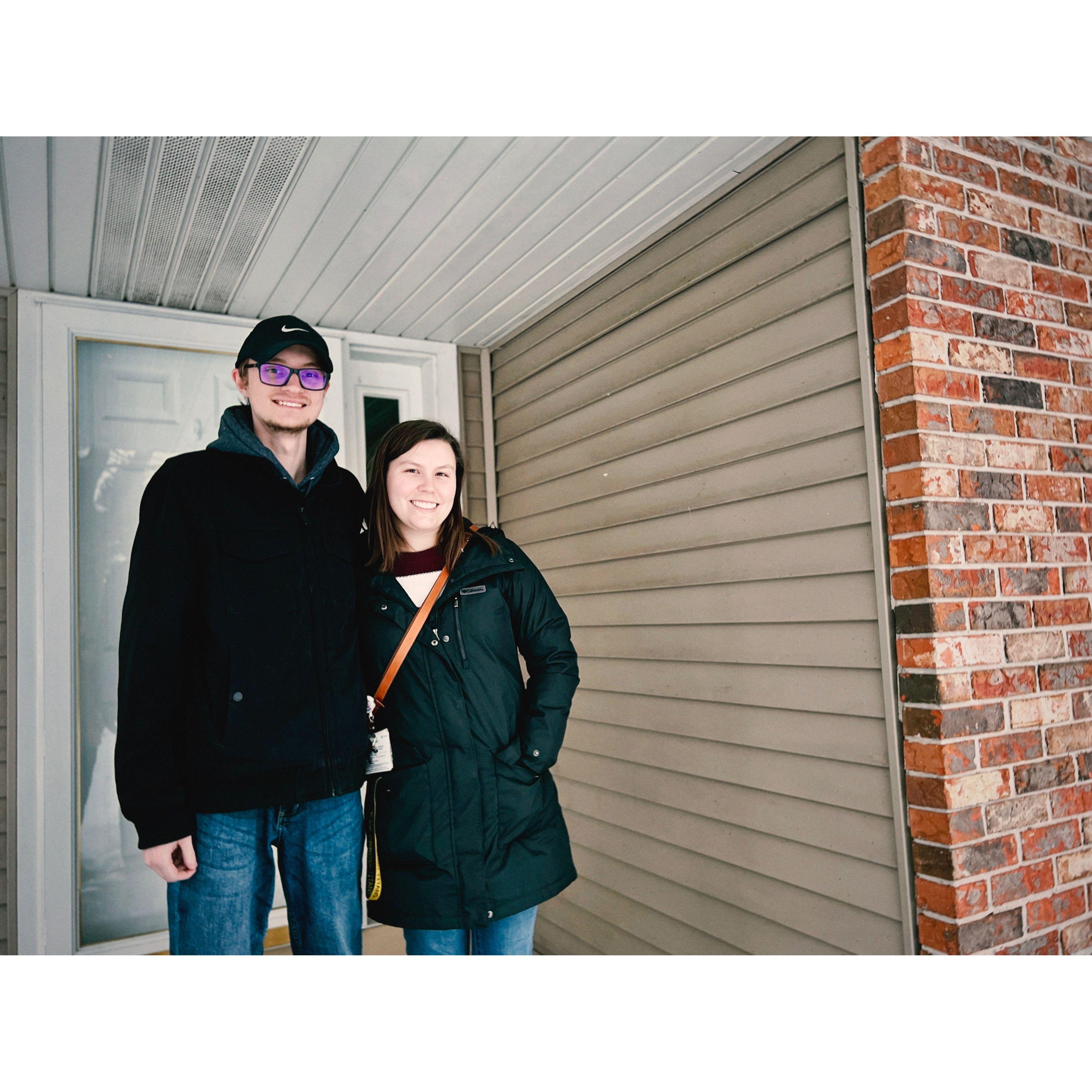 Purchased our first home