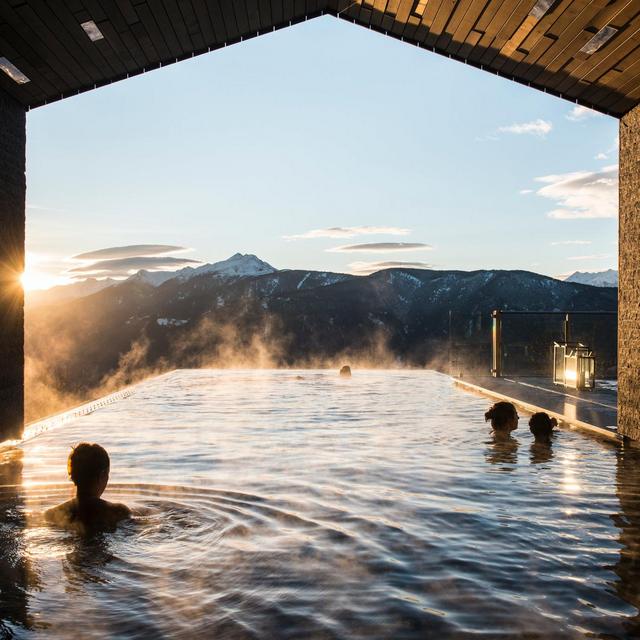 Spa day in Dolomites